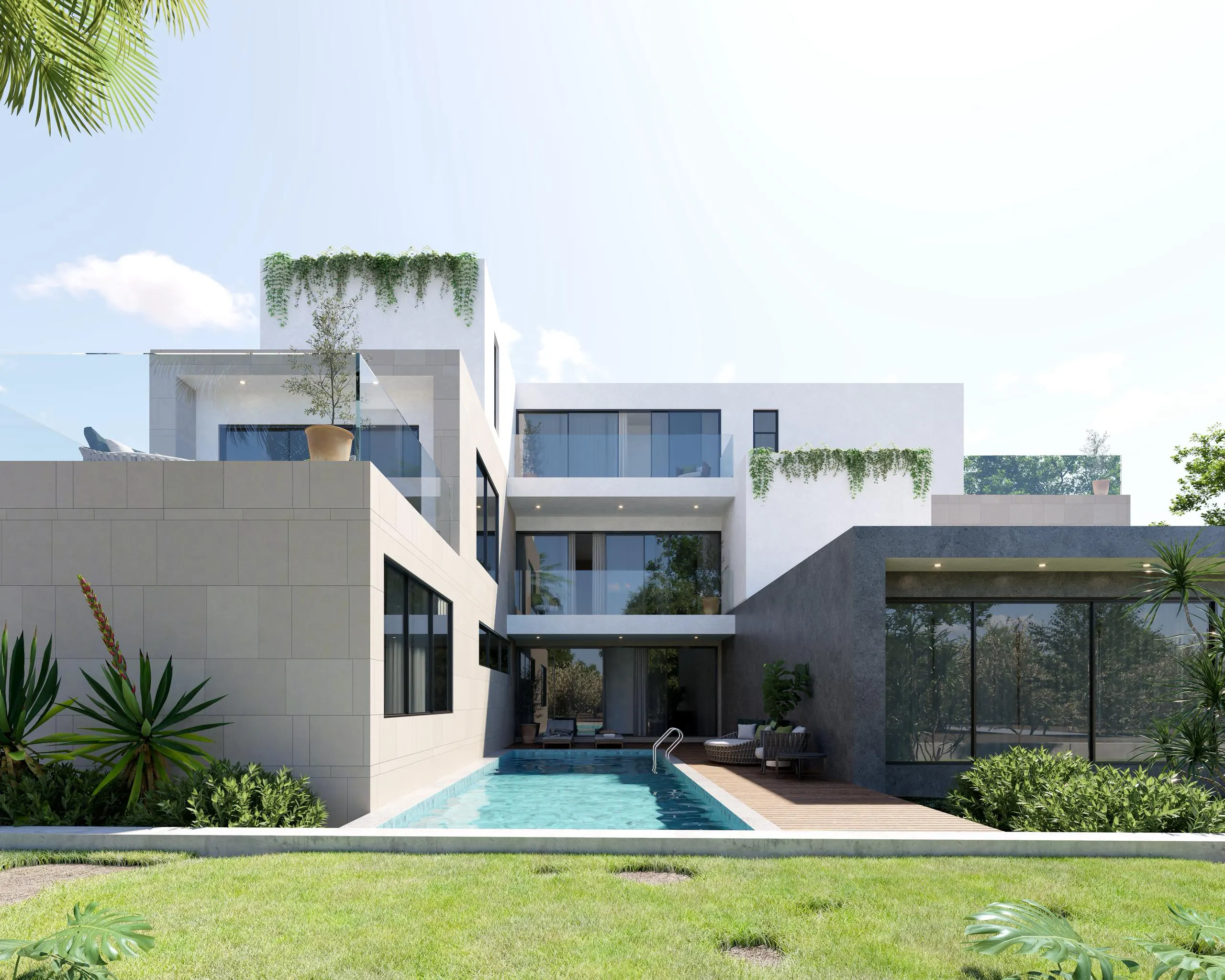 East Legon Trio townhouses – East Legon development