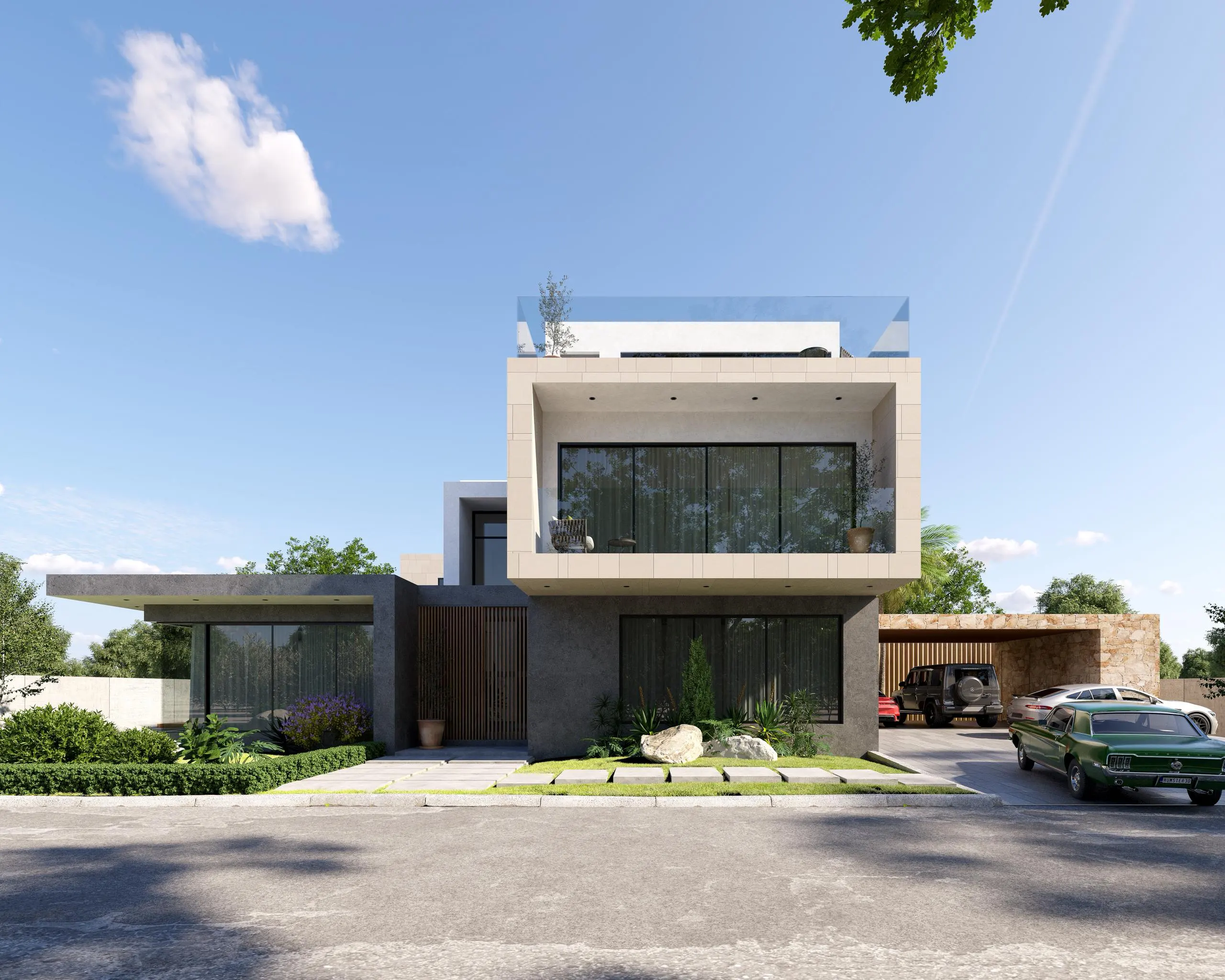 East Legon Trio project view